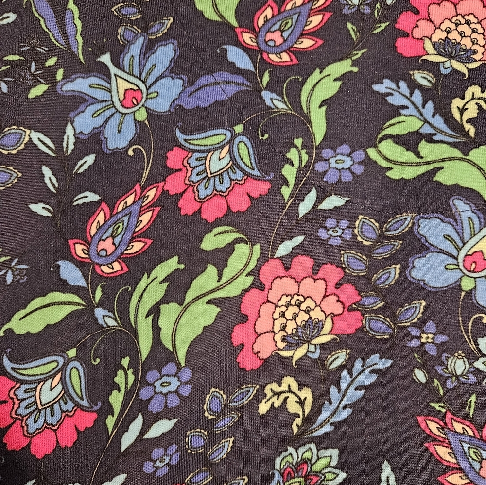 Soft Surroundings Floral Dress - Blue,  Pink & Green 100% Cotton Sz 2X NWOT - Picture 4 of 7